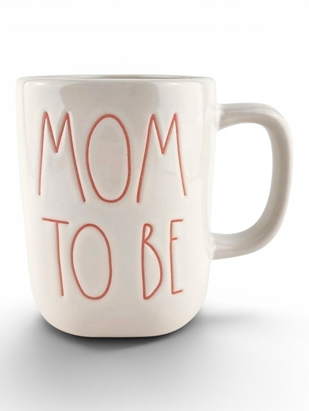 Rae Dunn Artisan Collection Mom To Be Ceramic Coffee Mug White